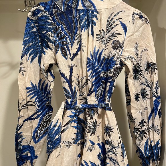 Banana Republic Stampa Cotton Wrap Dress (with pockets!) - Picture 4 of 6